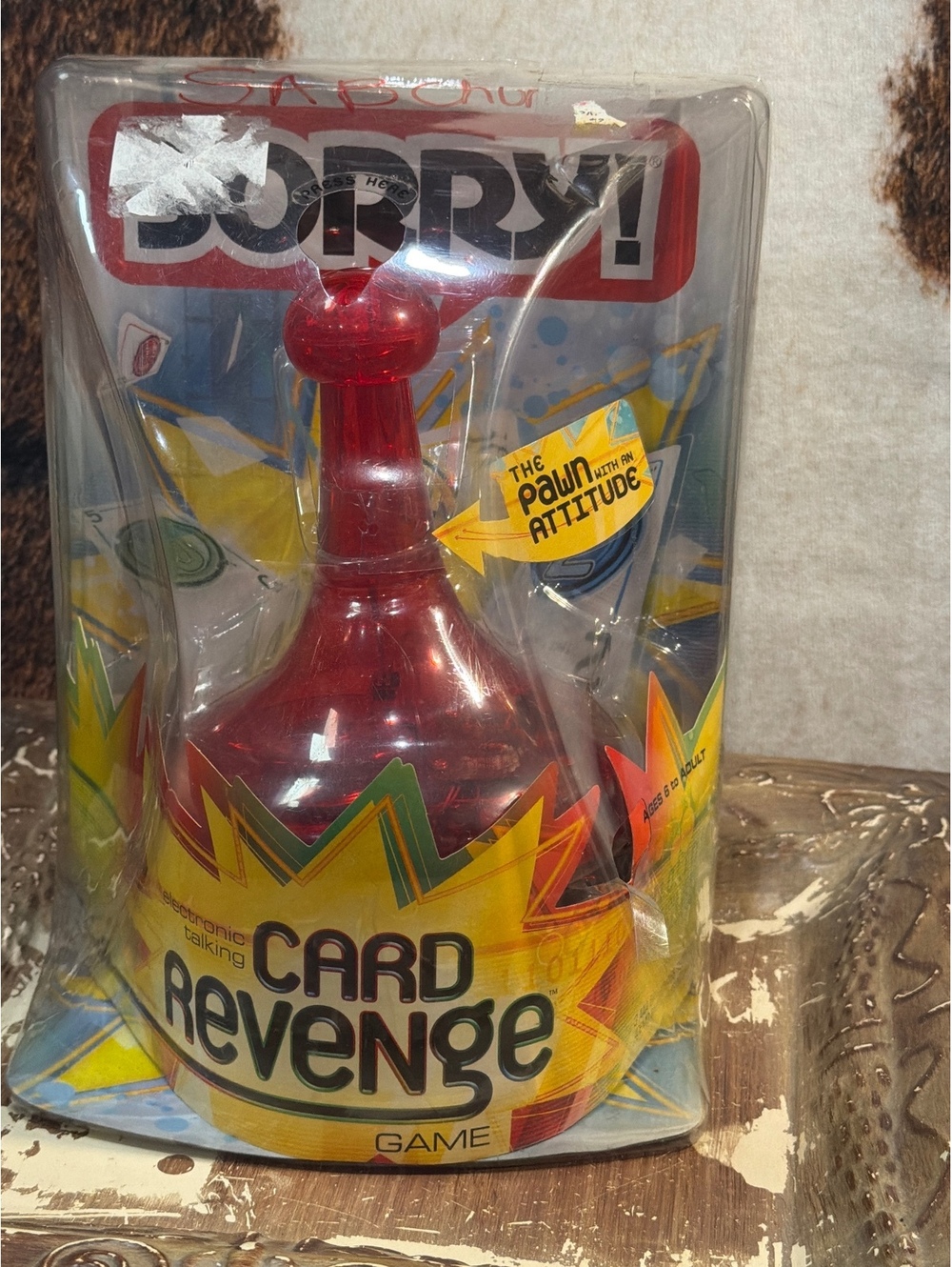 SORRY! Card Revenge Electronic Board Game - Classic Family Fun